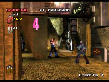 Judge Dredd (US) screen shot game playing